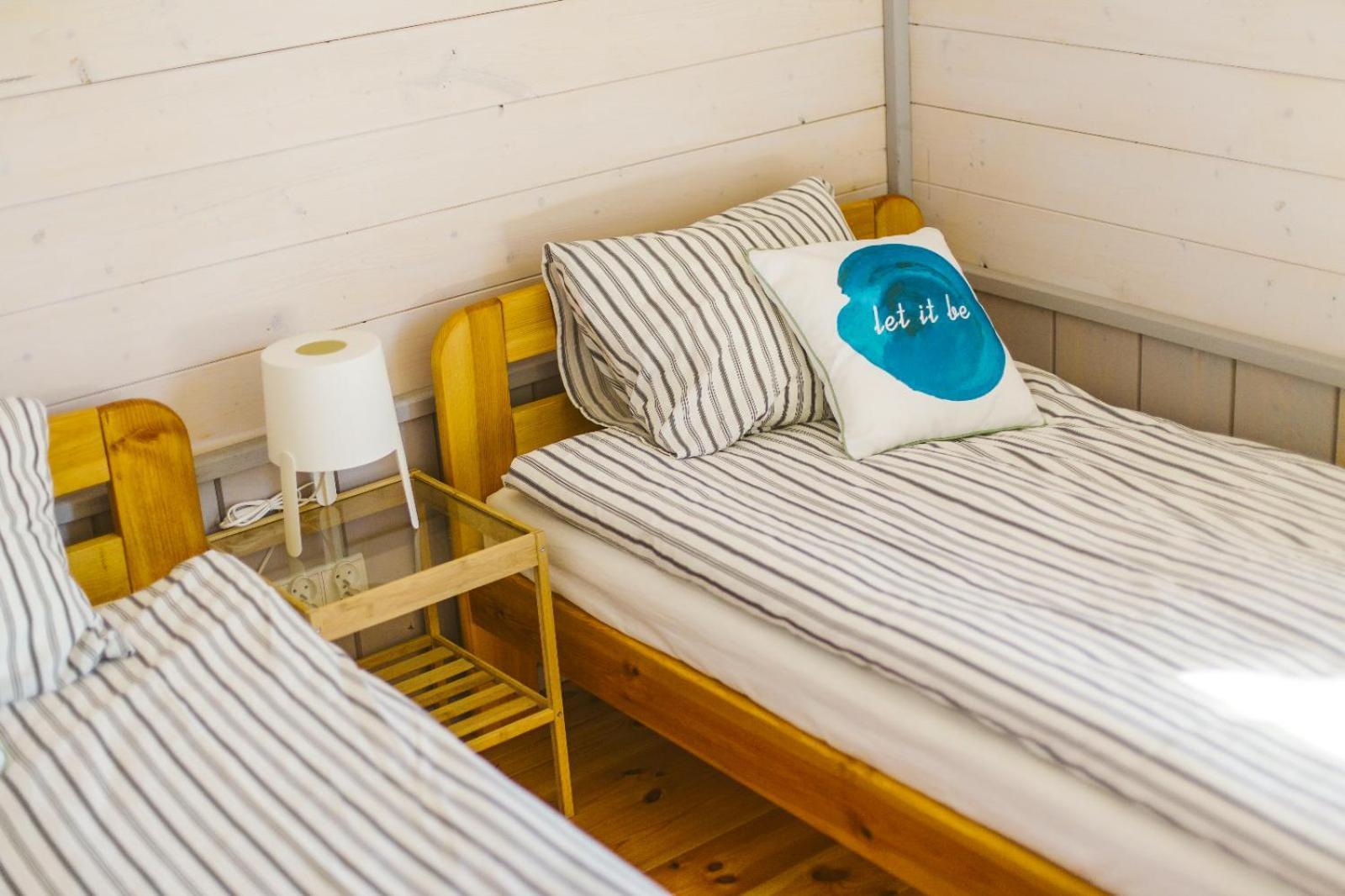 Surf Domki Habenda Z Sauna Ogrodowa Sarbsk Esterno foto